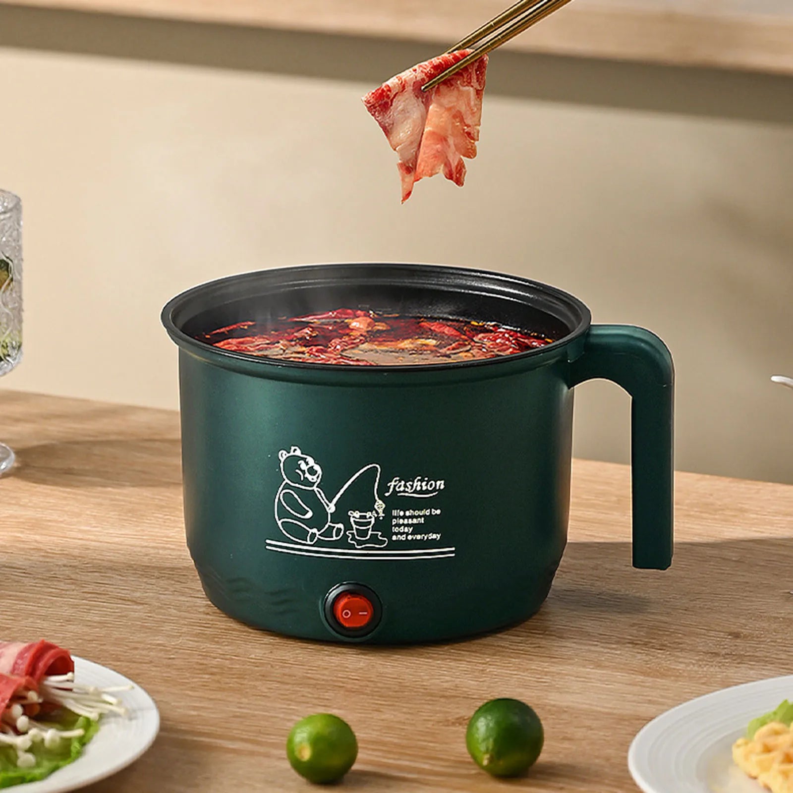 Mini cuiseur à nouilles antiadhésif, marmite chaude, poêle électrique pour la cuisson des œufs, pâtes l'atelier des ustensiles