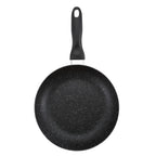Set of 3 San Ignacio frying pans with marble coating 16 cm 20 cm 24 cm + Set of 2 silicone kitchen utensils l'atelier des ustensiles