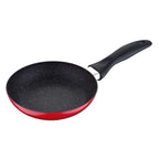 Set of 3 San Ignacio frying pans with marble coating 16 cm 20 cm 24 cm + Set of 2 silicone kitchen utensils l'atelier des ustensiles