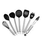 Silicon Cooking Utensils With 430 Stainless Steel Handle l'atelier des ustensiles