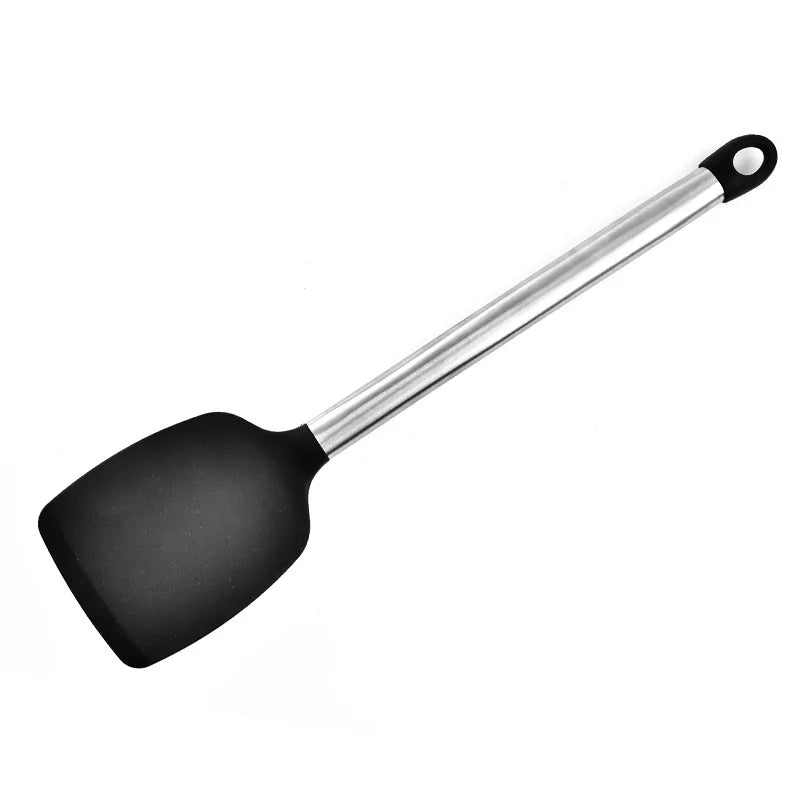 Silicon Cooking Utensils With 430 Stainless Steel Handle l'atelier des ustensiles