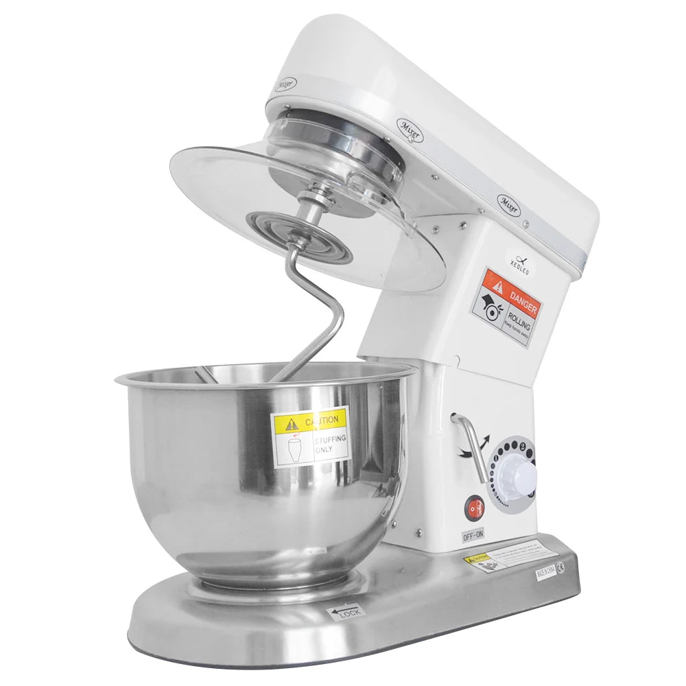 XEOLEO Commercial 5L/7L/10L Planetary Mixer 500W Electric Stand Flour Food Dough Blender Food Processor Egg Beater With Bowl l'atelier des ustensiles