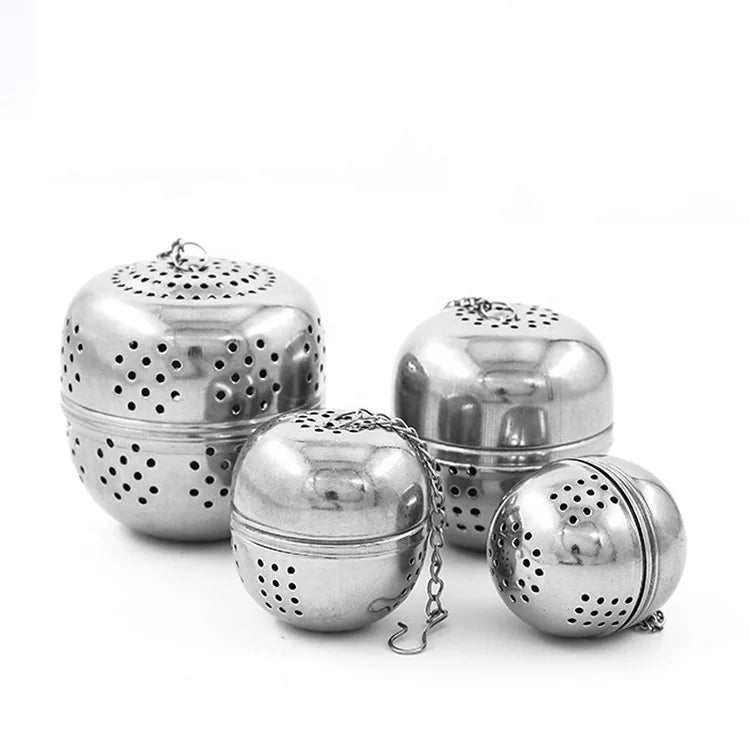 Hot Selling 304 Stainless Steel  Kitchen Tool  Cooking Seasoning Box Tea Hourglass Filter Soup Brine Spice Ball l'atelier des ustensiles
