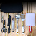 Top Seller Camping & Hiking Products Utensil Set Slicer Food Tong Camping Kitchen Camping Grills l'atelier des ustensiles