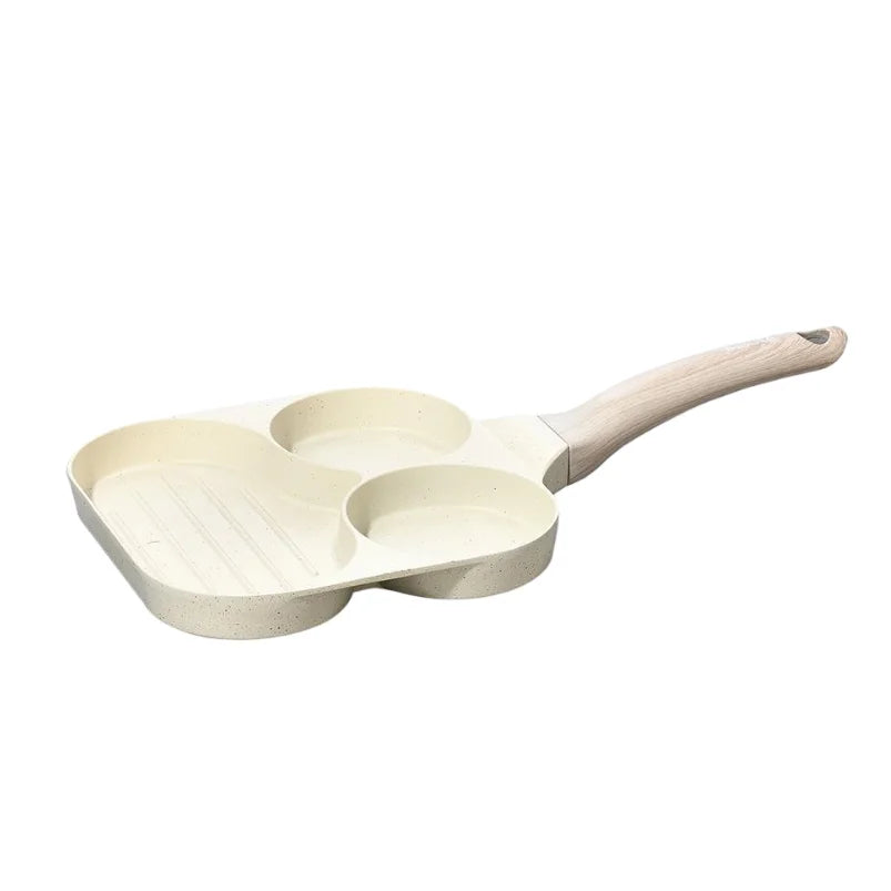 BOREINE Modern Healthy Quality Aluminum Non-Stick Cookware Set Glass Lid Wood Handle Oven Safe Durable for Home Kitchen l'atelier des ustensiles
