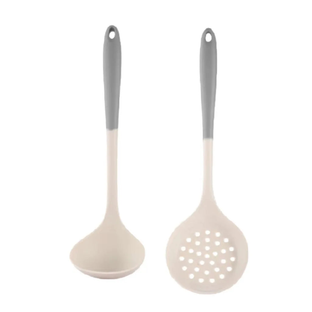 Household Silicone Spatula Soup Spoon Kitchen Utensils Anti-scalding High Temperature Resistant Daily Use Non-Stick l'atelier des ustensiles