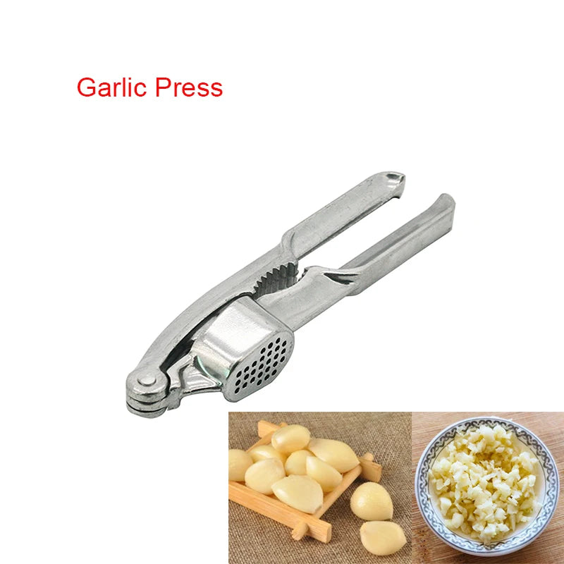 Kitchen Utensils Aluminum Garlic Press Garlic Masher l'atelier des ustensiles