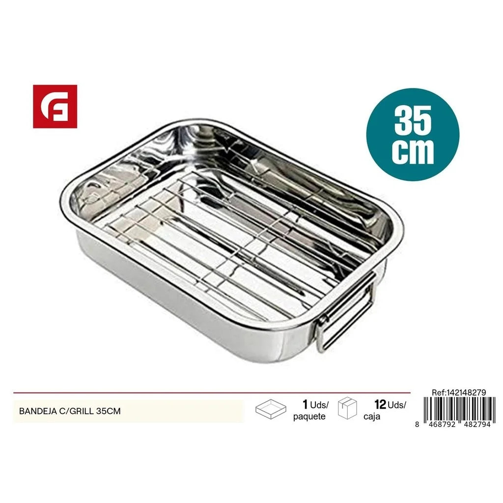 Grill Tray 35 cm - Kitchen Utensils l'atelier des ustensiles