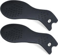 Kitchen Utensils Heat Resistant Food Grade Silicone Spoon Stand Rest Rack Holder , Cooking Utensils Holder , Two-Piece Set l'atelier des ustensiles