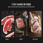 Rib Membrane Removal Tool Stainless Steel Rib BBQ Prep Tool Dishwasher Safe Kitchen Gadget Utensils for Grill l'atelier des ustensiles