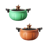 Factory Carbon Steel Pumpkin Casserole  Pressured Lid  Non Stick Cooking Pots  Wholesale Retailer Kitchen Use Ready to Ship l'atelier des ustensiles