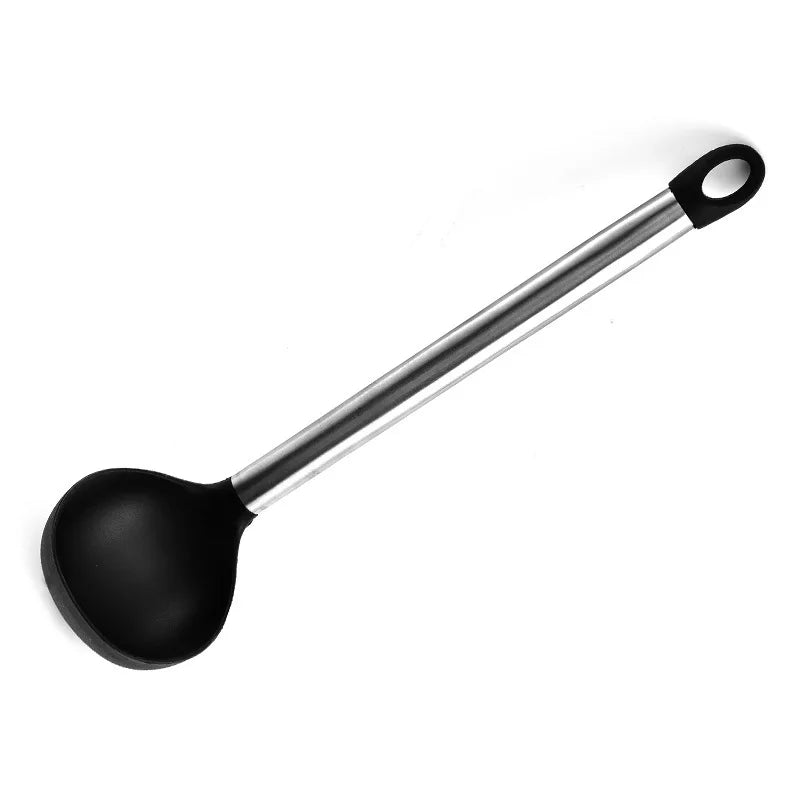 Silicon Cooking Utensils With 430 Stainless Steel Handle l'atelier des ustensiles