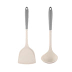 Household Silicone Spatula Soup Spoon Kitchen Utensils Anti-scalding High Temperature Resistant Daily Use Non-Stick l'atelier des ustensiles
