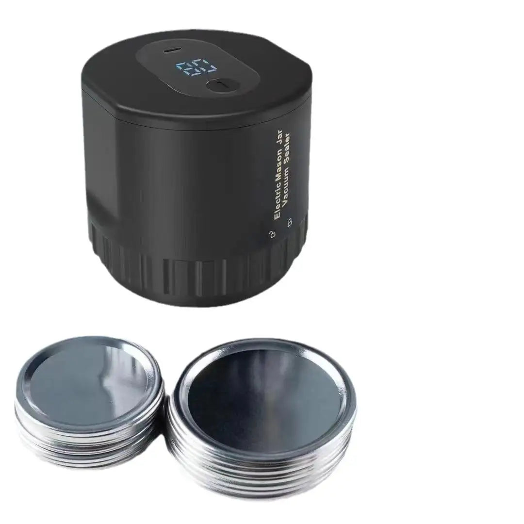 Wholesale Kitchen Tools Automatic Kit Food Storage Regular Mouth Jar Lids Electric  Jar Vacuum Sealing Machine l'atelier des ustensiles