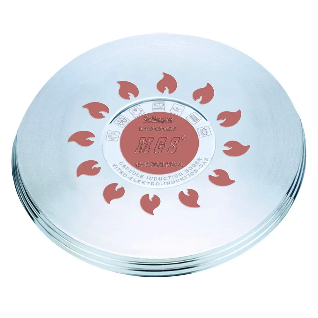 10pcs Stainless Steel Induction Cookware Set Multi-Layer Base Dishwasher Safe Durable Eco-Friendly Glass Lid Utensils Mitts Gift l'atelier des ustensiles