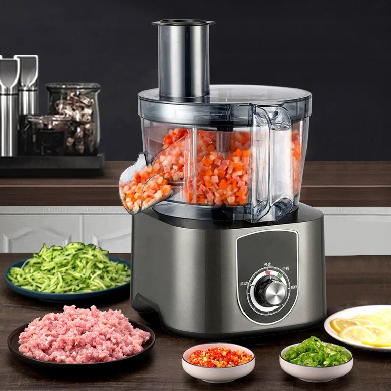 Commercial Electric Food Processor Shredder Vegetable Dicing Machine Carrot Potato Granular Cube Cutting Machine l'atelier des ustensiles