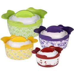 4 PCS Set Insulated Food Storage Container  Hot Pot Food Warmer Set GU Casserole Lunch Box Stainless Steel Thermal Container l'atelier des ustensiles