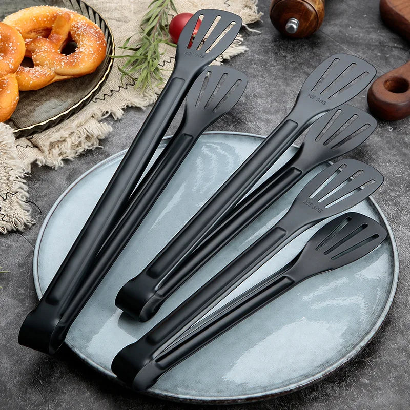 Durable Stainless Steel 1 Set Kitchen Gadget Utensils Thickened Barbecue Clip for Serving Bread Home Kitchen Cooking Tools l'atelier des ustensiles