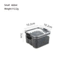 2024 Wholesale Transparent Sealed Air Tight PET Food Storage Tank for Kitchen and Home Use l'atelier des ustensiles