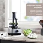 1300W Food Processor with 3.5L Bowl and 1.5L Blender for Kitchen Use,Commercial Food Processor,Multifunctional Food Processor l'atelier des ustensiles