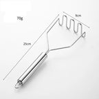 Potato Masher Stainless Steel Best Mashed Potatoes Masher Kitchen Tool Potato Smasher for  Avocad Beans Mashing Utensil l'atelier des ustensiles