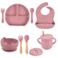 Eco-Friendly Food Grade Silicone Dinnerware and Utensil Set for Baby Training Eating Modern Homeware Tableware l'atelier des ustensiles