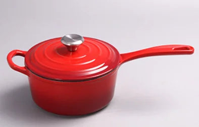Beyond Classic Design Cast Iron Casserole Dish Enamel Coated Shallow Sea with Durable Metal Construction l'atelier des ustensiles