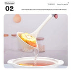 Household Silicone Spatula Soup Spoon Kitchen Utensils Anti-scalding High Temperature Resistant Daily Use Non-Stick l'atelier des ustensiles
