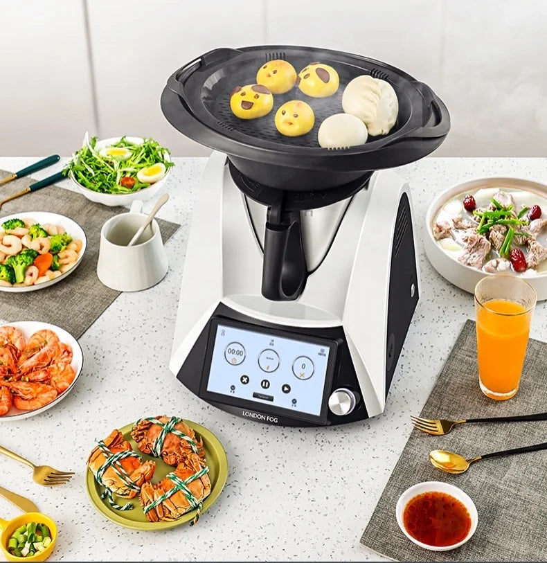Kitchen Robot Termo Mix TM6 Complete Smart Cooker Food Processor Automatic Cooking Robot l'atelier des ustensiles