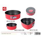 Metal baking tins for cakes - Baking utensils l'atelier des ustensiles