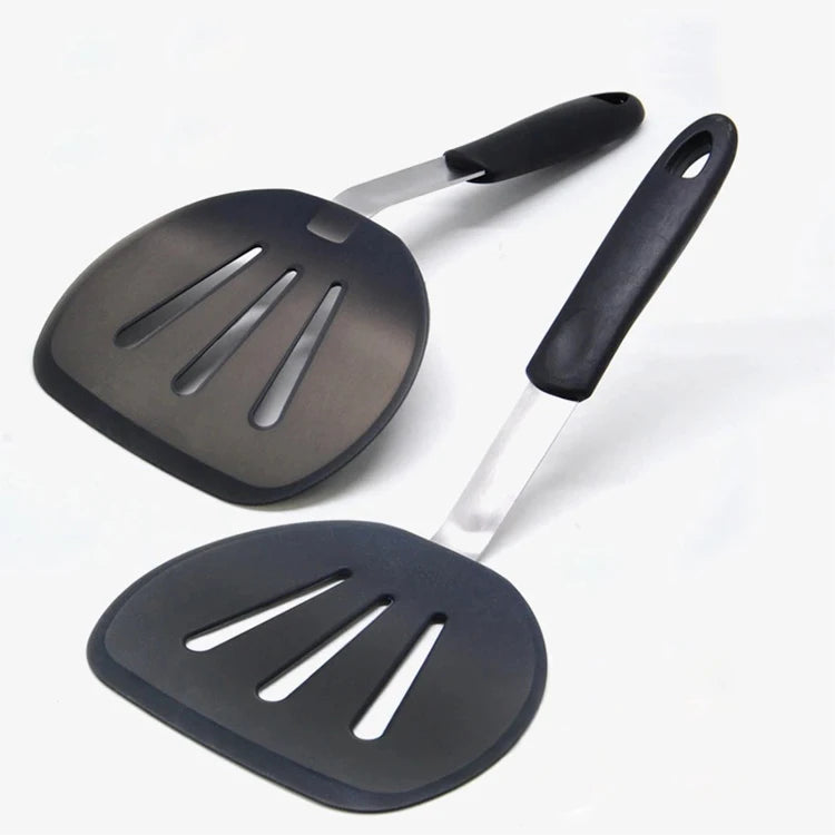 Best Heat Resistant 4 Piece Silicone Cooking Utensil Pancake Slotted Turner Spatula Set l'atelier des ustensiles