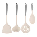 Household Silicone Spatula Soup Spoon Kitchen Utensils Anti-scalding High Temperature Resistant Daily Use Non-Stick l'atelier des ustensiles