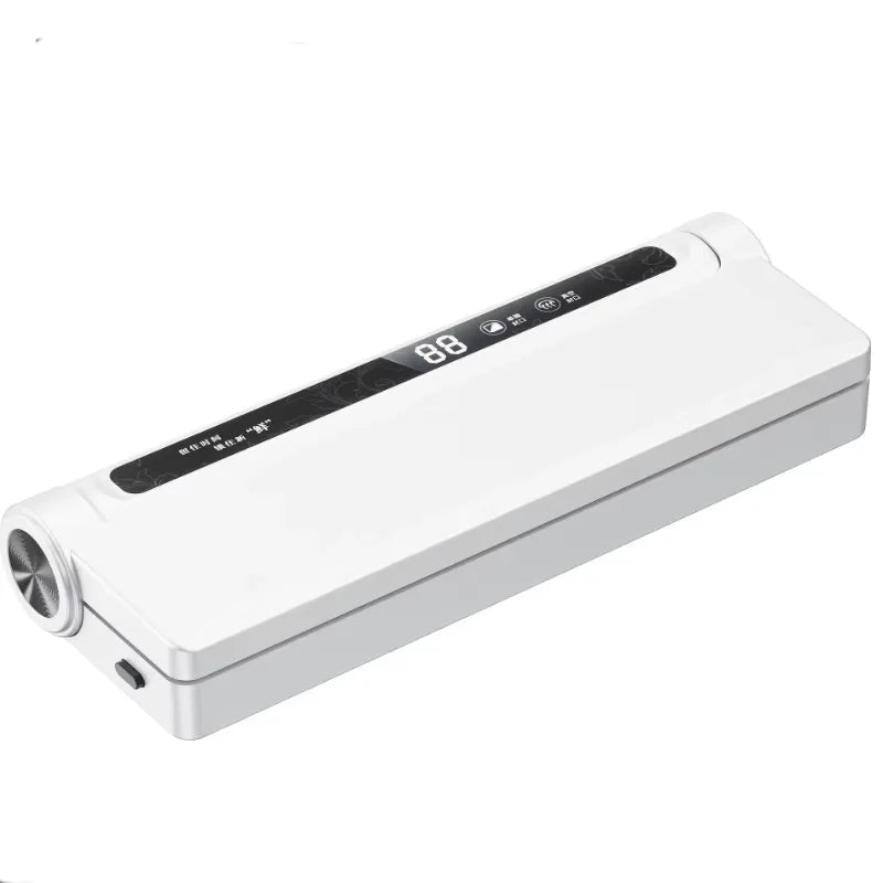 Fully Automatic 2.1-5.0L Capacity Plastic Vacuum Sealer for Kitchen 21cm Sealing Width for Household Use on Food Utensils l'atelier des ustensiles