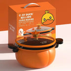 Factory Carbon Steel Pumpkin Casserole  Pressured Lid  Non Stick Cooking Pots  Wholesale Retailer Kitchen Use Ready to Ship l'atelier des ustensiles