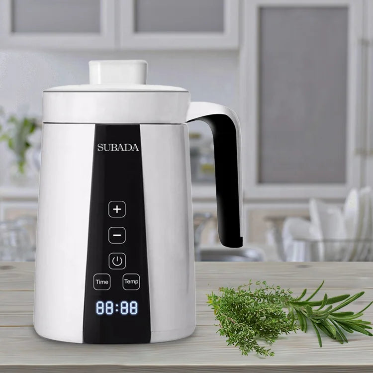 2025 Portable Household Herbal Decarboxylator Machine for Butter Oils and Botanicals Decarboxylation Food Processor Infuser l'atelier des ustensiles