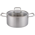 Multi-Functional Stainless Steel Soup Pot Induction Cooker Electric Cooking Pot Casserole Stew Selection Classic Metal Kitchen l'atelier des ustensiles