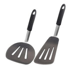 Best Heat Resistant 4 Piece Silicone Cooking Utensil Pancake Slotted Turner Spatula Set l'atelier des ustensiles