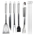 Easy to Carry BBQ Utensil Set Stainless Steel Professional Barbecue Accessories Grill Tool with Bag l'atelier des ustensiles