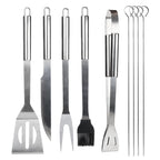 Easy to Carry BBQ Utensil Set Stainless Steel Professional Barbecue Accessories Grill Tool with Bag l'atelier des ustensiles