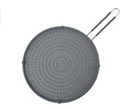 Cooking Heat Resisting Handle Frying Pan Lid Water Filter Net Silicone Splatter Screen Anti Oil Splatter Oil Splash Guard l'atelier des ustensiles