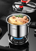 Pressure Cooker Home Use Pressure Cooker 4L/6L/8L Stainless Steel Pressure Cooker l'atelier des ustensiles