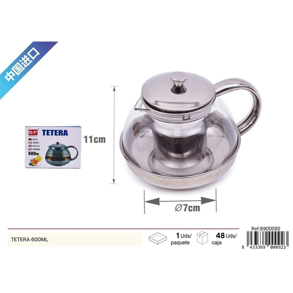 Teapot 600ml - Cooking and tea utensils l'atelier des ustensiles