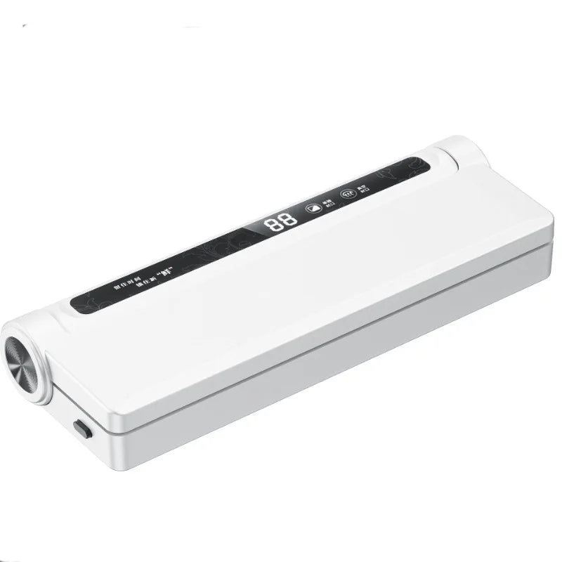 Fully Automatic 2.1-5.0L Capacity Plastic Vacuum Sealer for Kitchen 21cm Sealing Width for Household Use on Food Utensils l'atelier des ustensiles