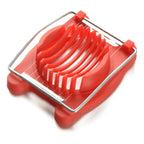 Gadget de cuisine multifonctionnel, accessoires créatifs, trancheur d'œufs durs en acier inoxydable, séparateur d'œufs, coupe-œufs de cuisine domestique l'atelier des ustensiles