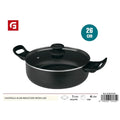 Aluminum induction saucepan 26 cm - Kitchen utensils l'atelier des ustensiles