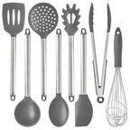Silicon Cooking Utensils With 430 Stainless Steel Handle l'atelier des ustensiles