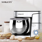 Premium Brand Sokany624Dough Kneading Machine Food Mini Stand Mixer Food Processor 13 Litres l'atelier des ustensiles