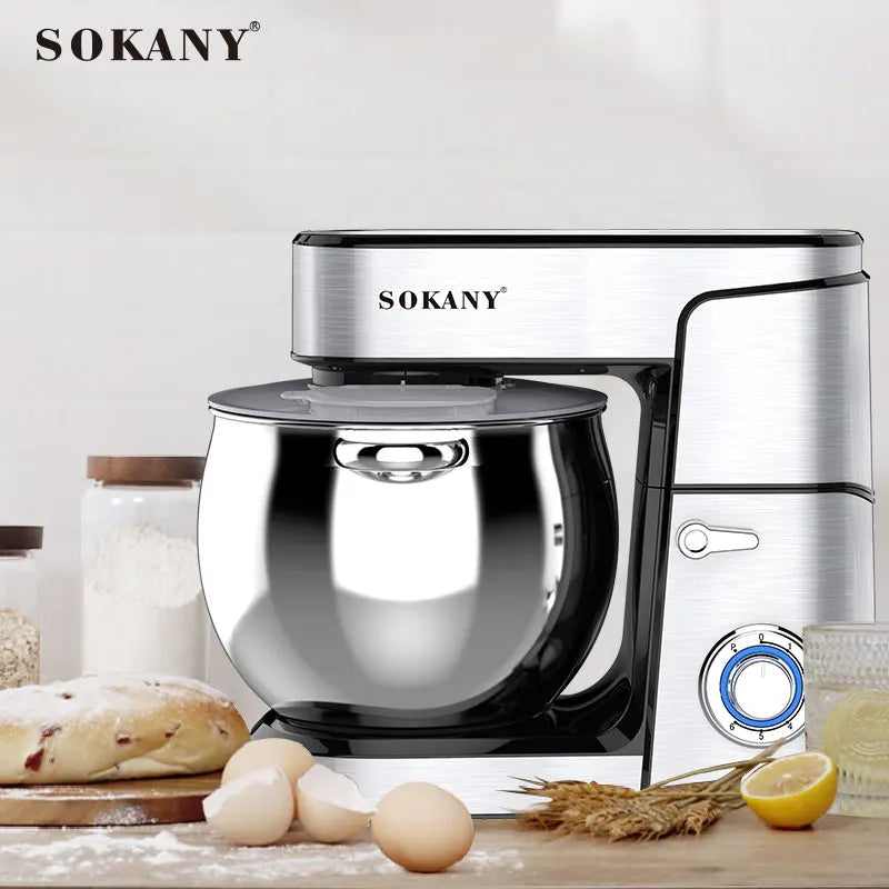 Premium Brand Sokany624Dough Kneading Machine Food Mini Stand Mixer Food Processor 13 Litres l'atelier des ustensiles