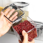 2024 Wholesale Transparent Sealed Air Tight PET Food Storage Tank for Kitchen and Home Use l'atelier des ustensiles