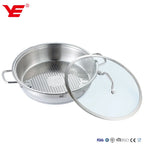 10pcs Stainless Steel Induction Cookware Set Multi-Layer Base Dishwasher Safe Durable Eco-Friendly Glass Lid Utensils Mitts Gift l'atelier des ustensiles